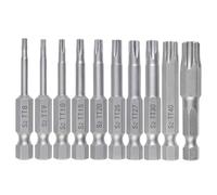 Blossom Tournevis 50 mm Jeu de forets de sécurité pour perceuse électrique Adaptateurs d ' extension magnétiques Embout hexagonal 1/4 pouce Embouts de réparation d ' appareils électroniques