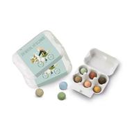 Blossombs Lot de 2 boîtes à œufs avec 6 bombes à semences - Bonjour printemps fleurs cadeaux pour femmes et hommes - Bombes marines abeilles, papillons et bourdons