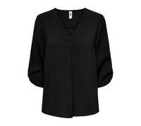 Jacqueline de Yong – Haut uni à manches 3/4 Femme – Noir Taille 38