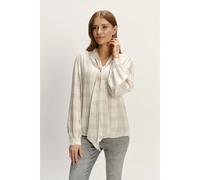 Blouse Ã carreaux femme Greenpoint Beige 38