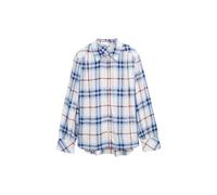 Blouse à carreaux femme Tom Tailor Blanc 44