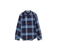 Blouse à carreaux femme Tom Tailor Bleu 40