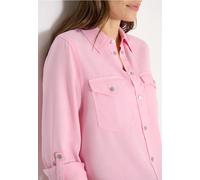 Blouse à col chemise et turn-up