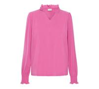 Blouse Ã col en V femme Pulz Jeans Lippa Rose M