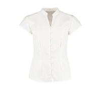 Blouse Ã col mandarin femme Kustom Kit Blanc 2XL