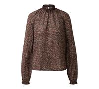 Blouse à imprimé intégral et col montant smocké femme QS Multicolore 34