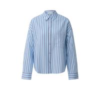 Blouse Ã la coupe dÃ©contractÃ©e col chemise et poche poitrine femme s.Oliver Bleu 36