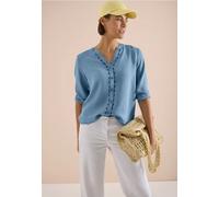 Blouse à manches 3/4 dans un look denim