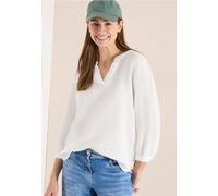 Blouse à manches 3/4 en gaze de coton