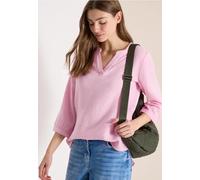 Blouse à manches 3/4 en gaze de coton