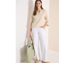 Blouse à manches 3/4 en gaze de coton