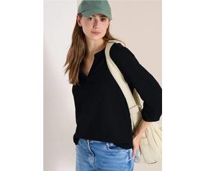 Blouse à manches 3/4 en gaze de coton