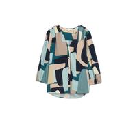 Blouse Ã manches 3/4, encolure en V femme Tom Tailor Multicolore 44