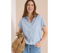 Blouse à manches courtes avec motif à rayures