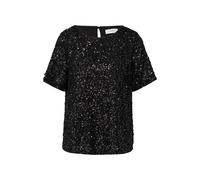 Blouse à manches courtes élégante pour grandes occasions femme COMMA Noir 36