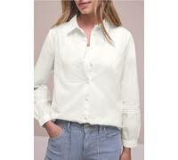 Blouse à manches longues avec détails en croquet