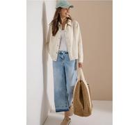 Blouse à manches longues et col chemise en lin