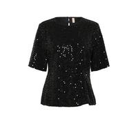 Blouse à sequins femme CULTURE Tamera Noir S