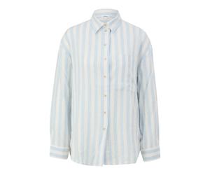 Blouse ample confectionnÃ© dans un mÃ©lange de lin femme s.Oliver Bleu 36