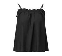 Blouse avec bordure femme QS Loose Fit Noir 38