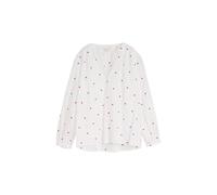Blouse avec broderie femme Tom Tailor Blanc 38