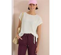 Blouse avec col rond et détail de nœuds