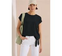 Blouse avec col rond et détail de nœuds