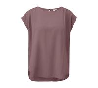 Blouse avec empiècements en dentelle transparente aux épaules femme QS Rose 32