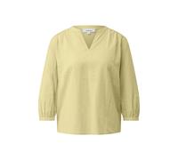 Blouse avec imprimÃ© all-over et fronces femme s.Oliver Jaune 46