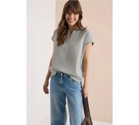 Blouse avec split neck en qualité seersucker
