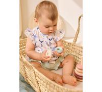 Blouse Bébé En Gaze De Coton Tiana Ecru 36M(97CM)