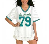 Blouse Boheme Blanche Jean UV Cher Bouffante Ménage Imprimée Pyjama Crossfit Belle Elegante Froufrou Est Mères Personnalisable Un Marrant Croisee Legeres Transparents