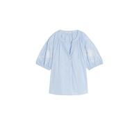 Blouse brodée femme Tom Tailor Bleu 40