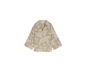 Blouse brodÃ© femme Tom Tailor Vert 46