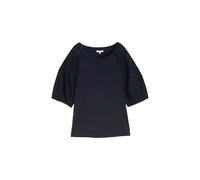 Blouse broderies florales femme Tom Tailor Bleu S