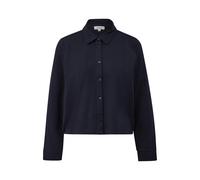 Blouse chemisier cropped avec ourlet élastiqué femme s.Oliver Bleu 44