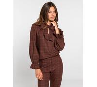 Blouse City Crush - Marron