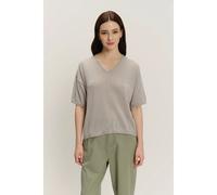 Blouse col en V femme Greenpoint Marron L