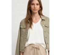 Blouse col V à manches courtes