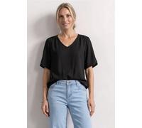 Blouse col V à manches courtes