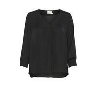 Blouse col V femme KAFFE Cassie Noir 42