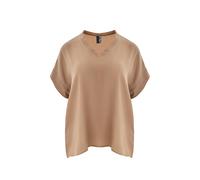 Blouse col V femme Mat Fashion Essential Beige S/M