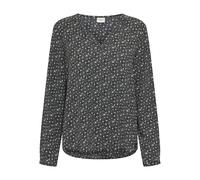 Blouse col v manches longues femme JDY Piper Noir 34