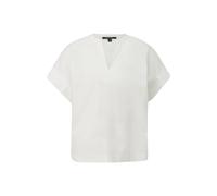 Blouse coupe décontractée et col tunique femme COMMA Blanc 36