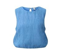 Blouse court à ourlet bouffant femme QS Loose Fit Bleu 40