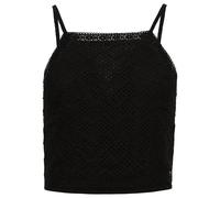 Blouse court en crochet femme Superdry Vintage Noir L