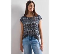 Blouse courtes manches à épaules tombantes