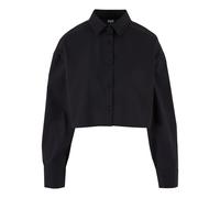 Urban Classics Cropped Oversize Long Sleeve Blouse Noir XS Femme