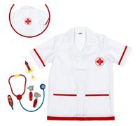 Blouse de docteur - KLEIN - 4341 - Avec accessoires - 6 pièces - Jouet d'imitation - Dès 3 ans