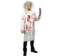 Blouse De Docteur Savant Fou Ensanglantee - Blanc 0 G